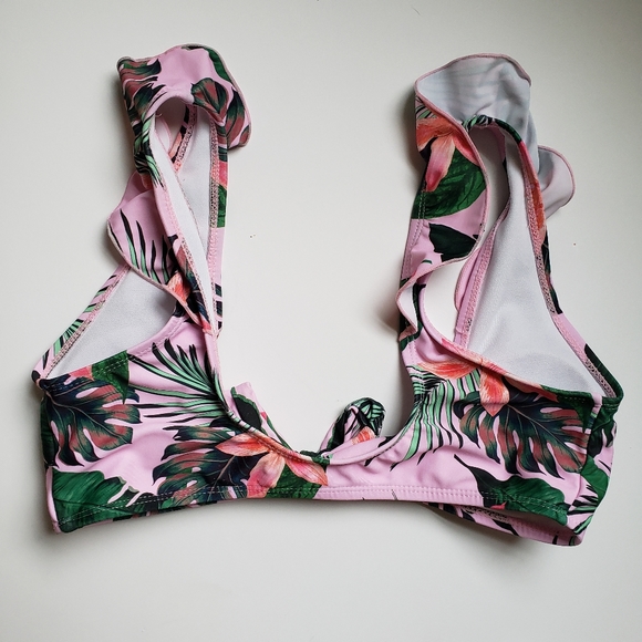 Missguided Bikini Set  Pink Flowers - Picture 4 of 9